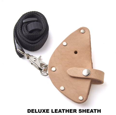 OGT  Deluxe Sheath Leather Sheath with Shoulder Strap and Belt Loop for Hammer Axe