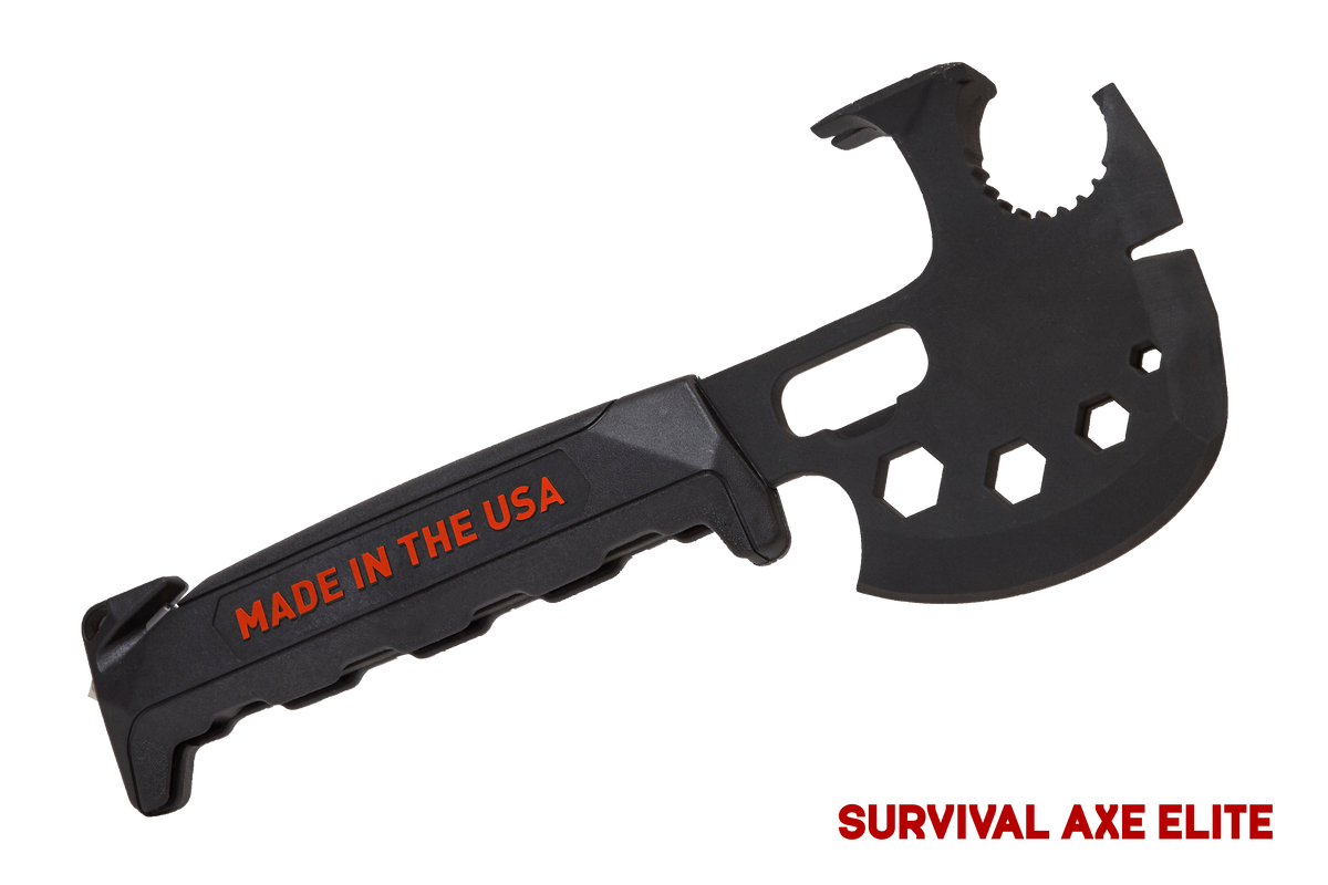 OGT PRO Survival Axe Elite Black - Pro – Off Grid Tools