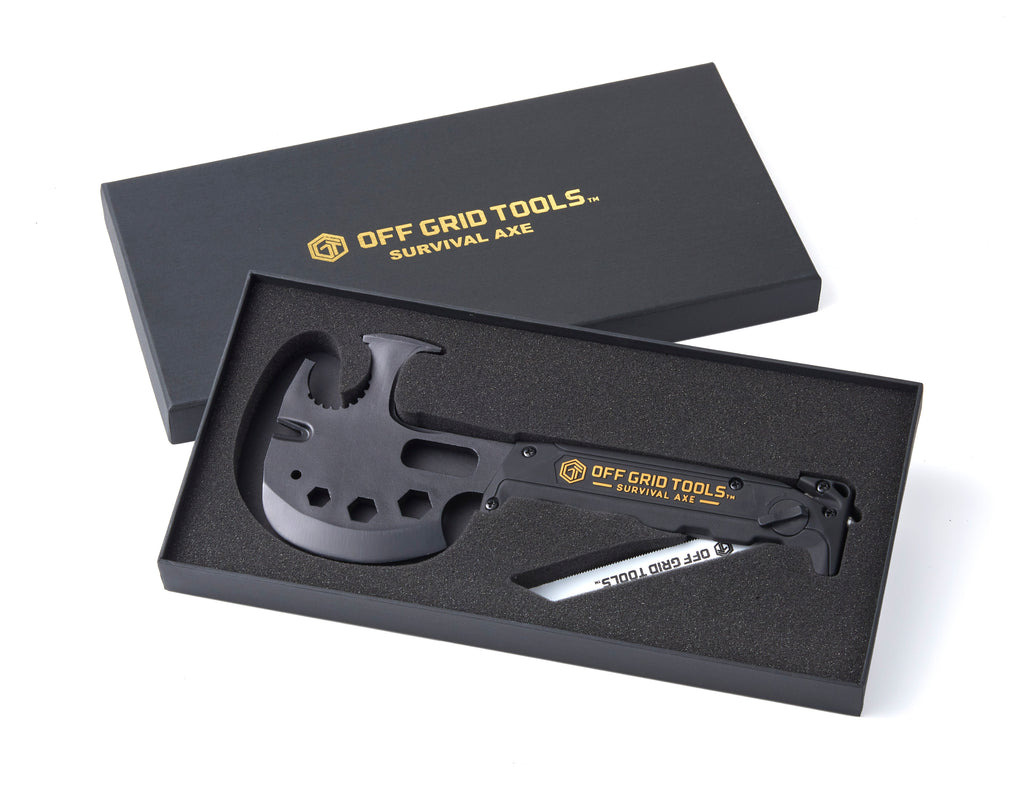OGT Survival Axe with Gift Box – Off Grid Tools