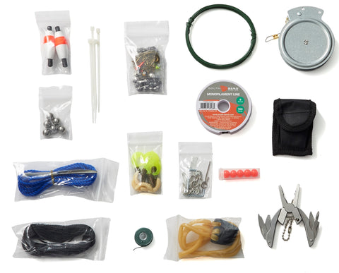 OGT Fishing & Hunting - 127 Piece Fishing & Hunting Kit