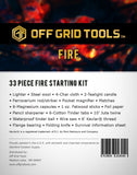 OGT Survival Axe + Leather Sheath + Fire Survival Kit